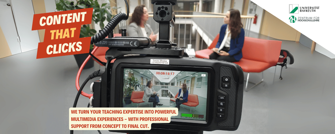 ZHL University of Bayreuth | Video Production 2025 Professional equipment. Expert support. Digital quality