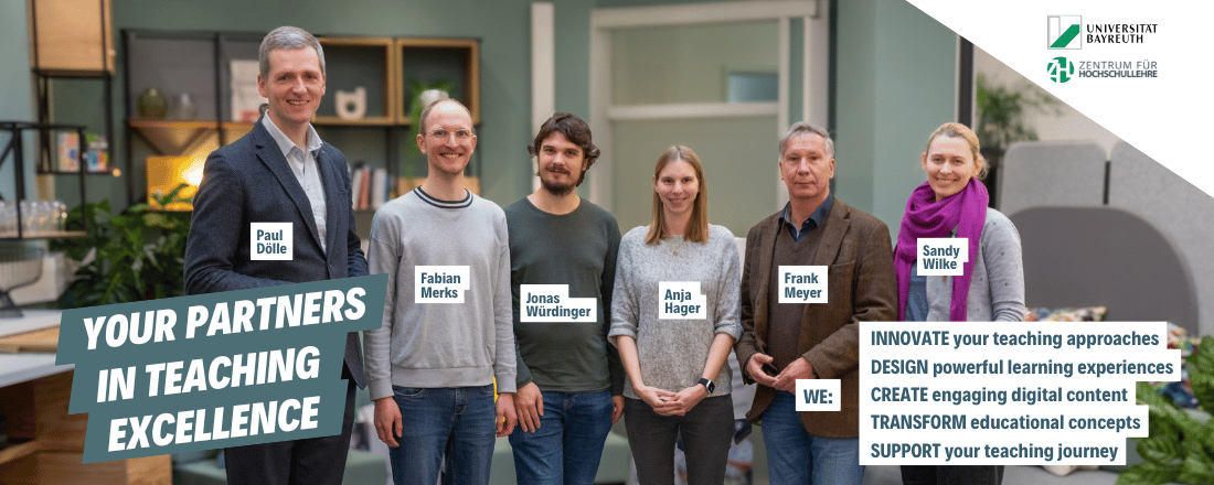 ZHL University of Bayreuth | Your Support Team 2025 Expert guidance. Personal support. Teaching excellence.