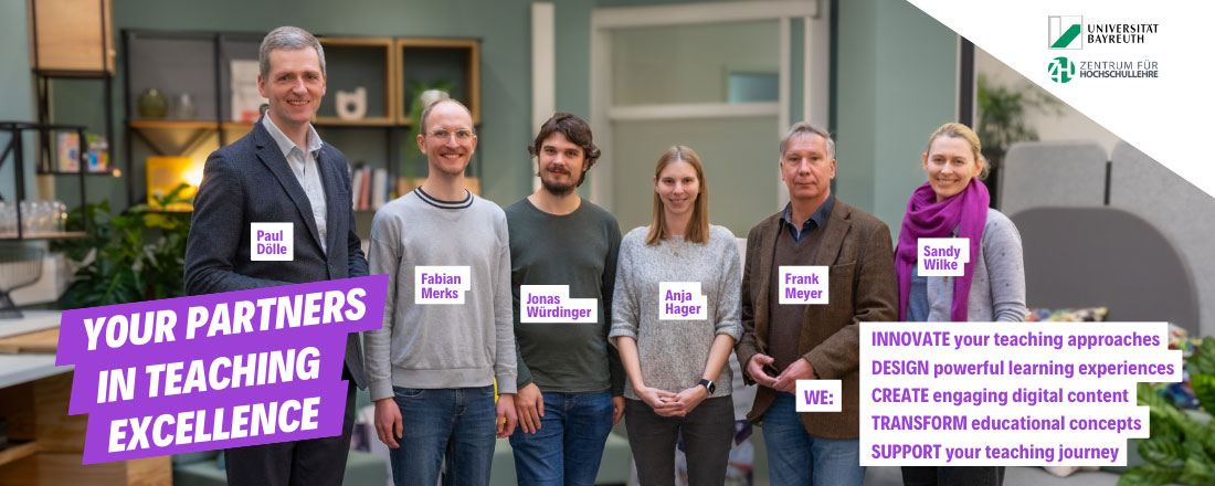 ZHL University of Bayreuth | Your Support Team 2025 Expert guidance. Personal support. Teaching excellence.
