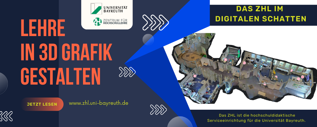 Uni Bayreuth 3D Grafik Zentrum Hochschullehre Visualisierung Grafik XR VR virtuelle Realität