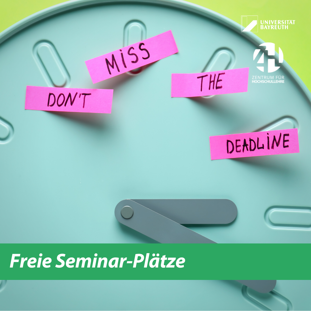 Freie Seminarplätze